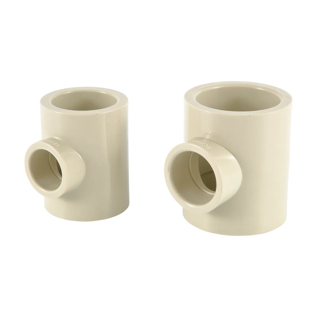 Customizable Pph Pipe Fittings Pressure Plastic Tee