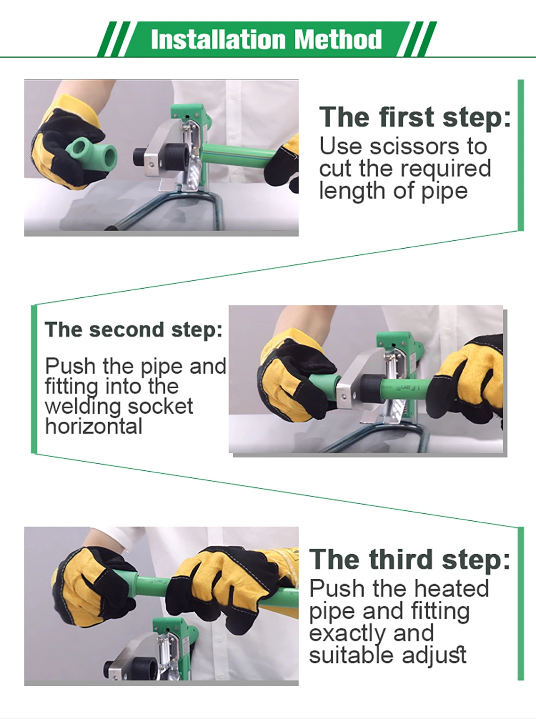 Ifan Plastic Factory Plumbing Materials All Types 20-110mm Polypropylene PPR Pipe Fittings