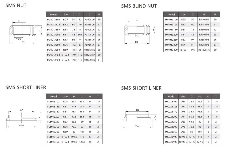 Stainless Steel Sanitary Tri Clamp Hose Adaptor/Reducer/Tee/Elbow Sanitary 3A Pipe Fittings