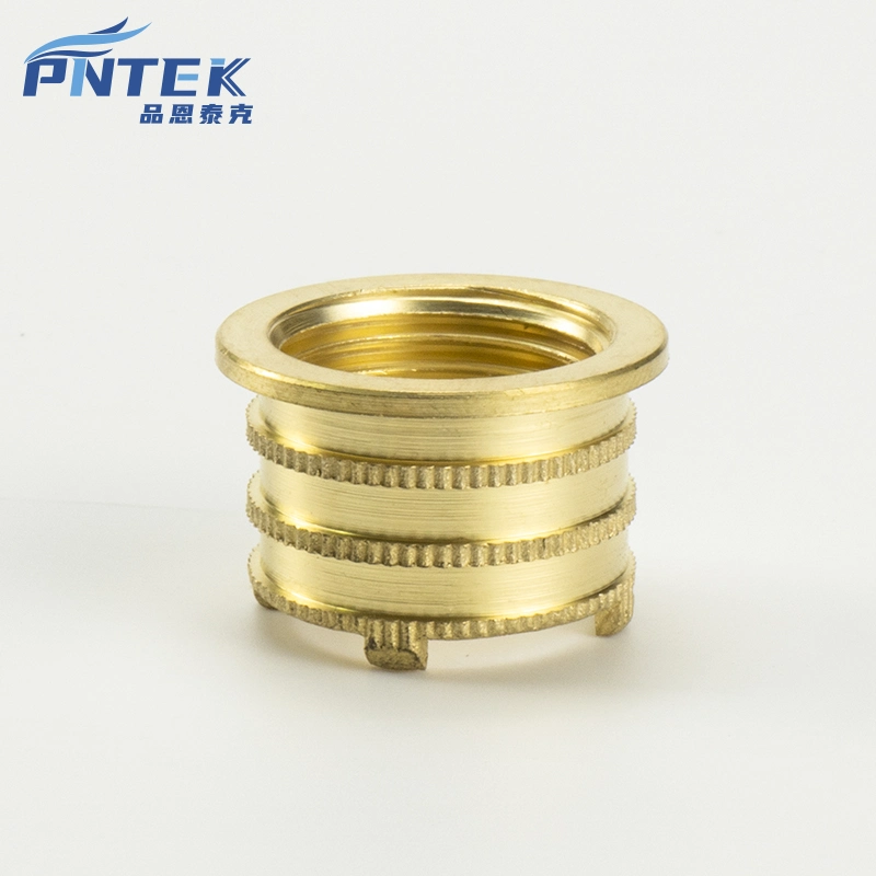 Pntek Special Fastener Female Thread Brass Inserts Nut M2 Steel Thread Insert